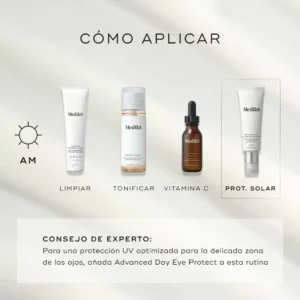 advanced day ultimate protect de medik8 - aplicar