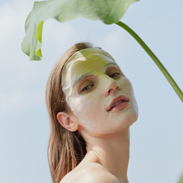 lotus water calming mask de boutijour