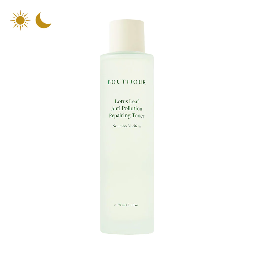 Lotus Leaf Antipollution Repairing Toner 1 lotus leaf antipollution repairing toner de boutijour