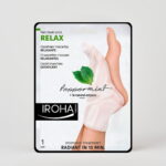 calcetines mascarilla relajantes menta de iroha nature