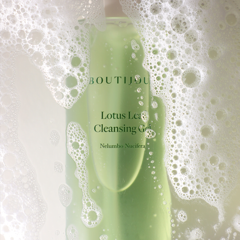 lotus leaf cleansing gel de boutijour